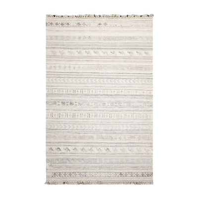 5' x 8' Hand Woven Wool Southwestern Flatweave Kilim Oriental Area Rug Beige - Oriental Rug Of Houston