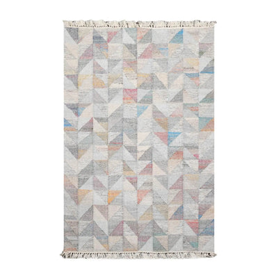 5' x 8' Indoor OutdoorHand Woven 100% Recycled PET Yarn Modern Kilim Area Rug - Oriental Rug Of Houston