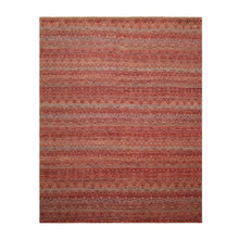 8x10 Hand Knotted 100% Wool Modern & Contemporary Oriental Area Rug Coral, Beige Color - Oriental Rug Of Houston