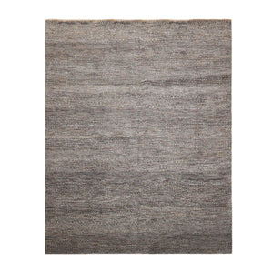 8' x 10' Hand Knotted 100% Wool Modern Oriental Area Rug Ivory, Gray, Brown - Oriental Rug Of Houston