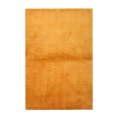 Authentic Gabeh Hand Knotted 100% Wool Traditional Area Rug Gold 2'7