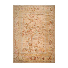 10' x14' 2'' Pale Peach Gold Blush Color Hand Knotted Turkish Oushak  100% Wool Traditional Oriental Rug