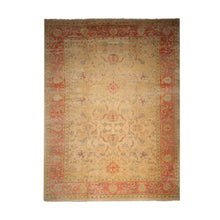 Vintage Zeigler Palace Hand Knotted 100% Wool Area Rug Beige 13'9'' x 18'9'' - Oriental Rug Of Houston