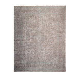 9x12 Hand Knotted 100% Wool Traditional Oriental Area Rug Rust, Gray Color - Oriental Rug Of Houston