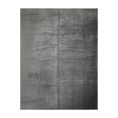 12'2''x16'2'' Gray Hand Knotted Tibetan Wool and Silk Modern & Contemporary Oriental Area Rug - Oriental Rug Of Houston