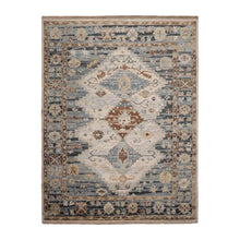 8' x10'  Beige Slate Brown Color Hand Knotted Oushak 100% Wool Modern & Contemporary Oriental Rug