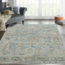 7' 9''x9' 10'' Light Blue Color Hand Knotted Persian 100% Wool Traditional Oriental Rug