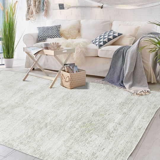 Multi Size Gray, Beige Hand Knotted 100% Wool Modern & Contemporary Oriental Area Rug