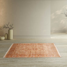 3' 6''x5' 6'' Beige Caramel Taupe Color Hand Knotted Persian 100% Wool Traditional Oriental Rug