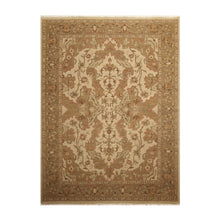 6' x 9' New Hand knotted Wool Oriental Area Rug Beige