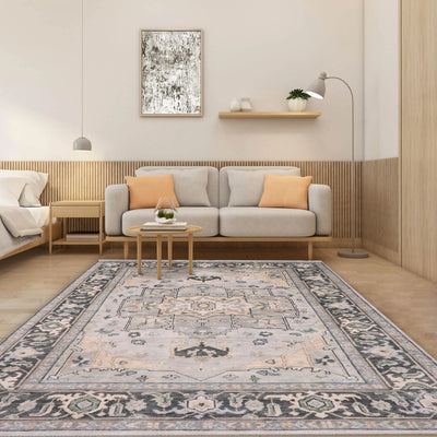 9x12 Beige, Gray Color Hand Knotted LoomBloom Muted Turkish Oushak 100% Wool Transitional Oriental Area Rug - Oriental Rug Of Houston