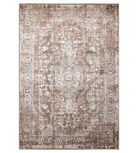   Brown Taupe Gray Color Machine Made Persian  Traditional Oriental Rug