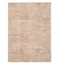 5' x7'  Beige Brown Color Machine Made Persian Polypropylene Abstract Oriental Rug
