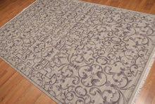 6' x 9' Hand Knotted Transitional 100% Wool Oriental Area Rug Gray - Oriental Rug Of Houston