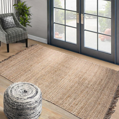 Multi Size Hand Woven Flat Weave 100% Jute Ineas Traditional Oriental Area Rug - Oriental Rug Of Houston