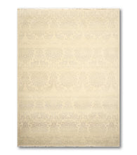 Hand Knotted 100% Wool Traditional Oriental Area Rug Beige 6' x 9' - Oriental Rug Of Houston