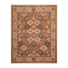 8' 1''x10' 2'' Hand Knotted 100% Wool Peshawar Traditional Oriental Area Rug Tan, Brown Color