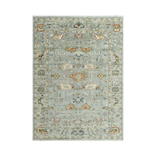 8x10 LoomBloom Gray Beige Hand Knotted 100% Wool Turkish Oushak Traditional Oriental Area Rug