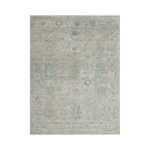 8x10 LoomBloom Muted Earth Tones Color Hand Knotted 100% Wool Turkish Oushak Traditional Oriental Area Rug Light