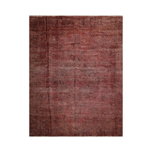 9x12 Rust Hand Knotted Distress Quality 100% Wool Peshawar Modern & Contemporary Oriental Area Rug