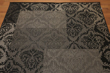 5'x7' Black, Gray, Multi Color Machine Made Polypropylene Indoor Outdoor Turkish Dhurry Rug - Oriental Rug Of Houston
