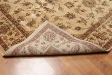 8' x 10’ High Sheen Agra Hand Knotted New Zealand 100% Wool Traditional Area Rug Tan