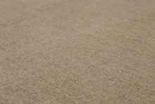 3' x 5' Dirty Beige Hand Knotted Solid 100% Wool Pile area rug Beige