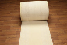 2'4" x 94' Palace Size Runner 100% New Zealand Wool Area Rug Ivory