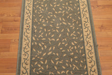 2'6" x 18' Palace Size Runner 100% New Zealand Wool Area Rug Olive