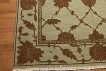 Hand Knotted 100% Wool Traditional Area Rug Green 5'10" x 8'10" - Oriental Rug Of Houston
