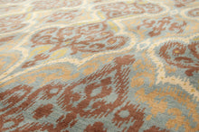 9' x 12' Hand Knotted Wool Transitional Oriental Area Rug Full Pile 9x12 - Oriental Rug Of Houston