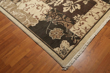 Hand Knotted 100% Wool Traditional Rustic Oriental Area Rug Beige 6' x9' - Oriental Rug Of Houston