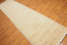 3' x 12' Hand Knotted Traditional Oriental Area Rug 100% Wool Runner Gray