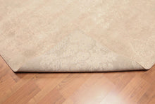 6' x 9' Contemporary Textured Industrial Look Wool Area rug Beige - Oriental Rug Of Houston