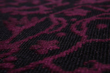 Moret's Styled in Italy Wool Handmade Turkish Oriental Area Rug Black 5'6" x 8'