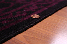 Moret's Styled in Italy Wool Handmade Turkish Oriental Area Rug Black 5'6" x 8' - Oriental Rug Of Houston