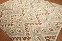 8' x 10' Hand knotted Oriental area rug 100% Wool pile 8x10 Modern Beige - Oriental Rug Of Houston