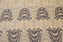 6' x 9' Hand Knotted 100% Wool Ikat Design Oriental Area Rug Beige - Oriental Rug Of Houston