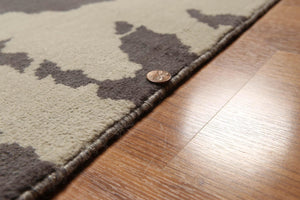 6' x 9' Handmade Traditional Oriental 100% wool Area Rug 6x9 Gray - Oriental Rug Of Houston