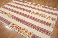 6' x 9' Handmade 100% Wool Oriental Area rug Traditional 6x9 ft Beige - Oriental Rug Of Houston