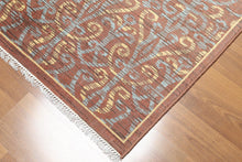 5' x 7' Hand knotted 100% Wool Rug Carpet Transitional Brown - Oriental Rug Of Houston