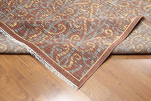 5' x 7' Hand knotted 100% Wool Rug Carpet Transitional Brown - Oriental Rug Of Houston