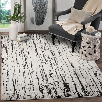 Multi Size Blue, Beige Machine Made Polypropylene Lisette Modern & Contemporary Oriental Area Rug - Oriental Rug Of Houston