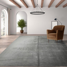 12'2''x16'2'' Gray Hand Knotted Tibetan Wool and Silk Modern & Contemporary Oriental Area Rug - Oriental Rug Of Houston
