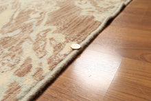 Hand knotted Oriental area rug 100% Wool pile Beige 6' x 9' - Oriental Rug Of Houston