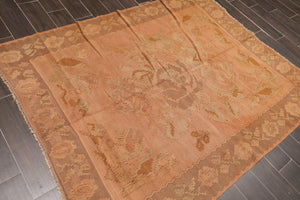 5' x 6'6" Antique Turksih Hand Knotted Wool Oriental Area Rug Traditional Rust - Oriental Rug Of Houston