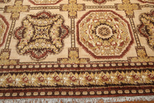 12' x 18' Hand knotted French Savonnerie Area Rug Wool full pile 12x18 Beige
