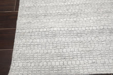 Multi Size Ivory, Grey Hand Tufted 100% Wool Modern & Contemporary Oriental Area Rug