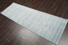 4' x6'  Light Blue Color Hand Tufted Persian Oriental Area Rug Wool Modern & Contemporary Oriental Rug