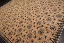 10' x 14' Hand Knotted Superfine 200 KPSI Wool Oriental Area Rug Traditional Tan - Oriental Rug Of Houston
